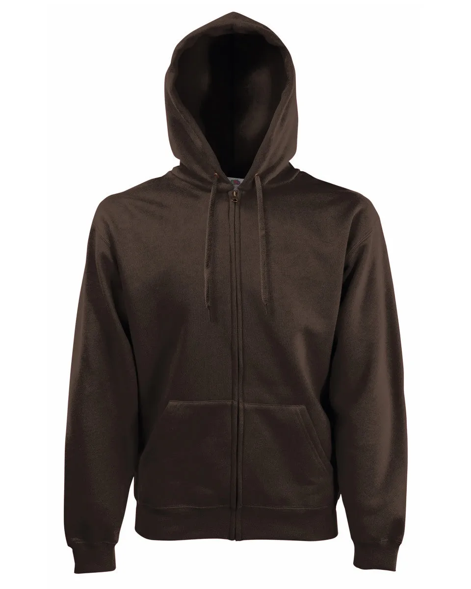 62034 Fruit Of The Loom Men's Premium Hooded Sweat Jacket