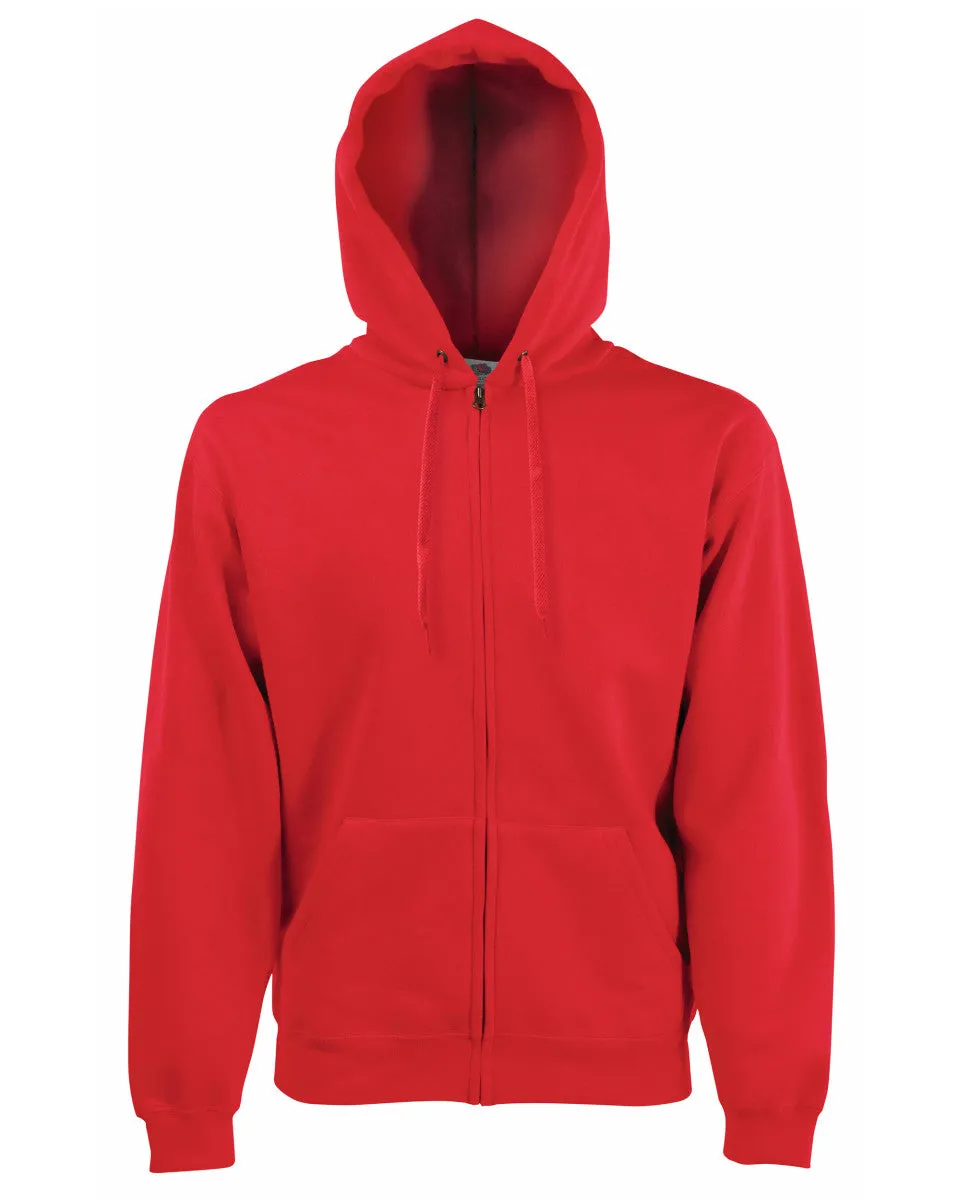 62034 Fruit Of The Loom Men's Premium Hooded Sweat Jacket