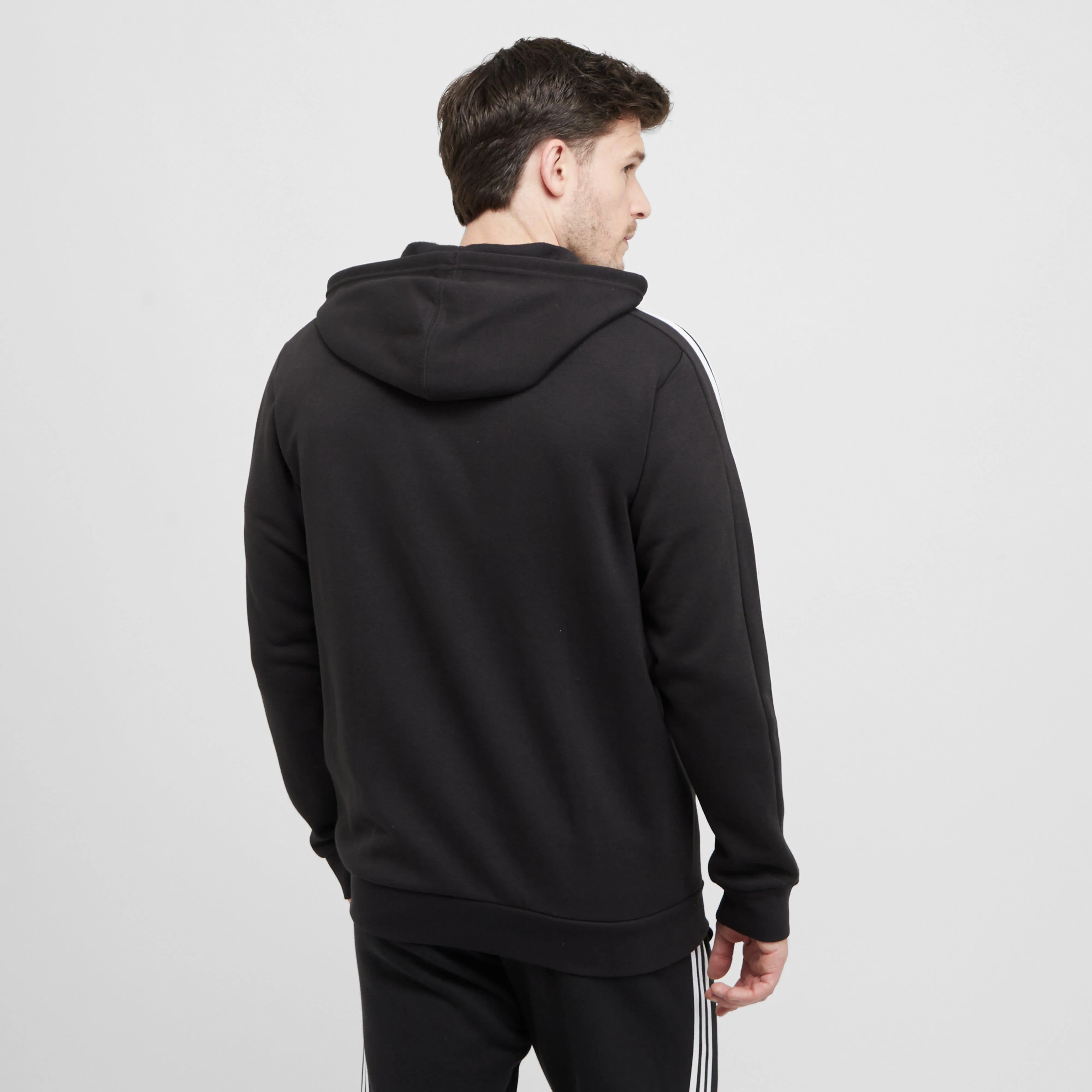 adidas Men's 3-Stripe Fleece Hoodie | Ultimate Outdoors