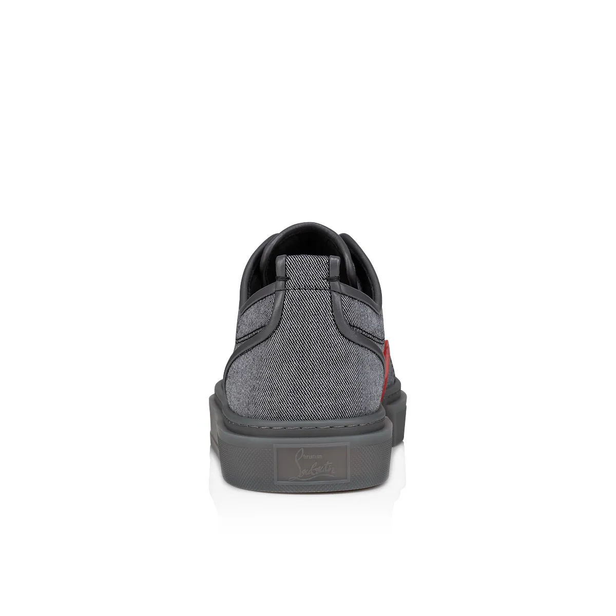 Adolon Junior Sneakers - Linen and calf leather - Smoky - Men