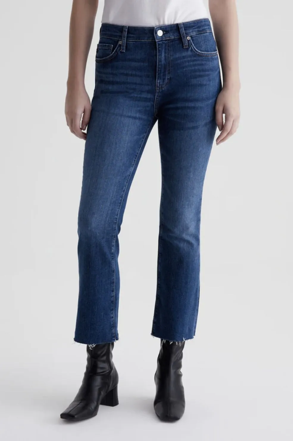      AG    Farrah Boot Crop Jean | La Brea