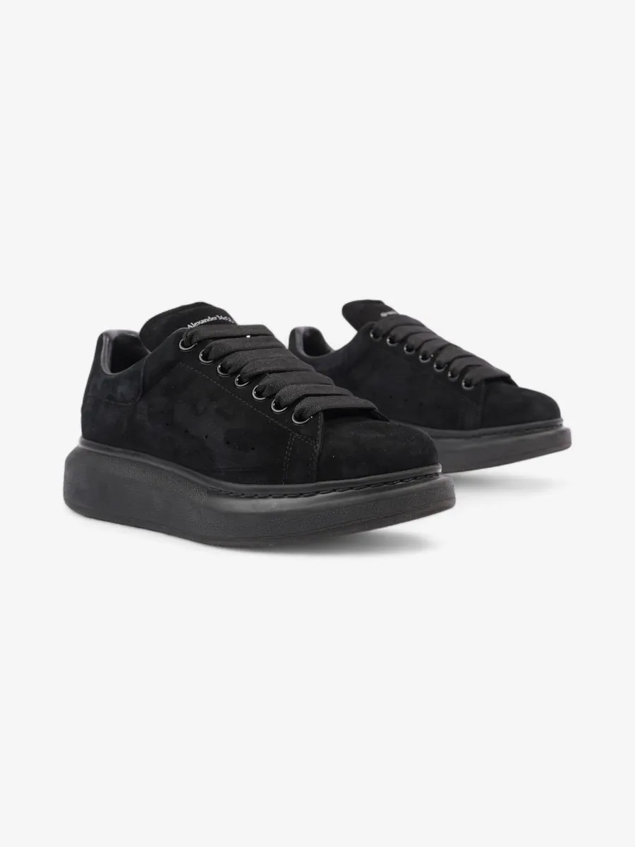 Alexander McQueen Oversized Sneakers Black Suede EU 37 UK 4