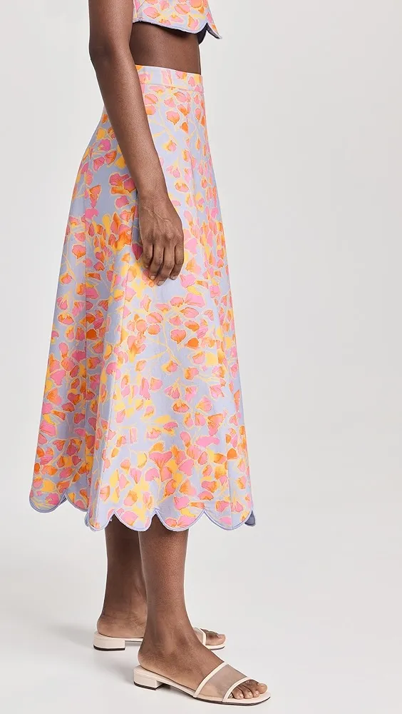 AMUR   Falynn Scallop Skirt 