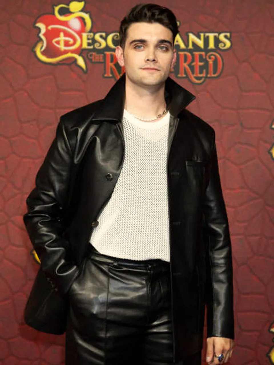 Anthony Pyatt Descendants The Rise Of Red Premiere Event Leather Jacket