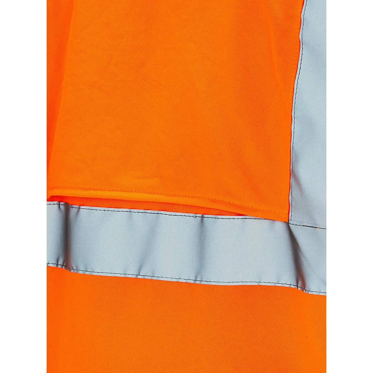 Arco Ultra Orange Long-Sleeve Zip-Up Hi-Vis Vest 5XL