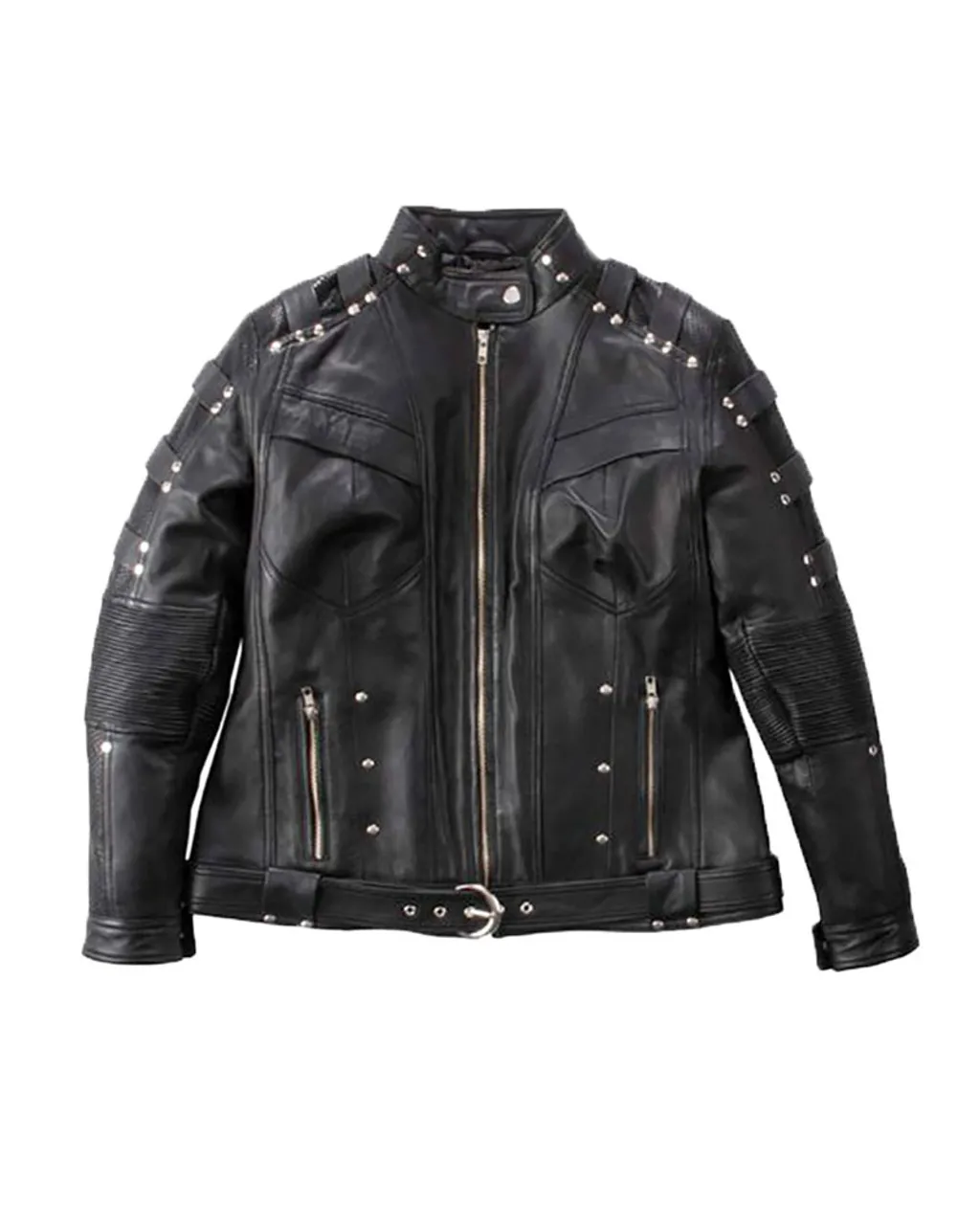 Arrow Tv Series Black Canary Katie Leather Jacket