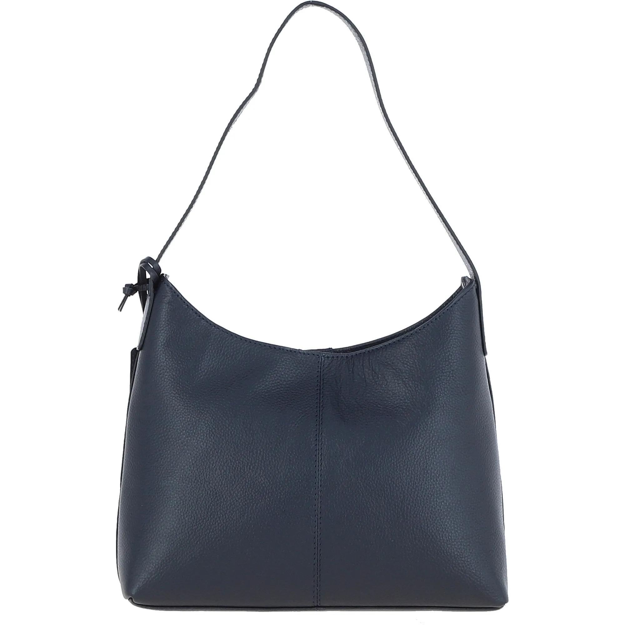 Ashwood Real Leather Hobo Shoulder Bag Cotswold Navy: 64203