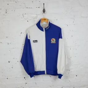 Asics Blackburn Rovers 1993 Tracksuit Top Jacket - Blue - M