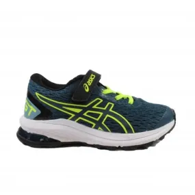 Asics GT-1000 9 PS | Blue/Yellow | Childrens Running Trainers