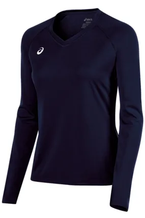 Asics Women's Circuit 8 Warm-Up Long Sleeve XT3262 Navy