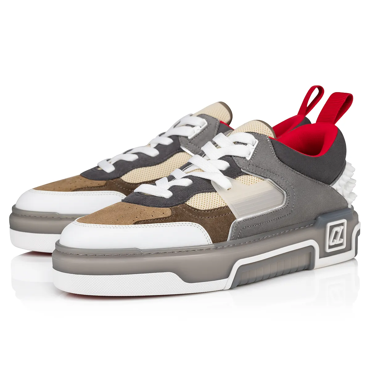 Astroloubi Sneakers - Calf leather and suede - Multicolor - Men