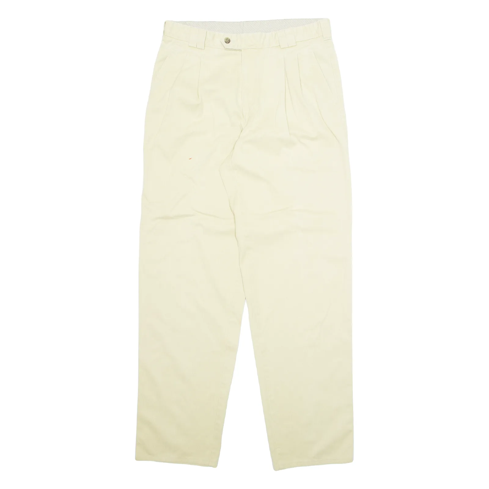 ATTENTION Chino Workwear Mens Trousers Beige Regular Straight W32 L33