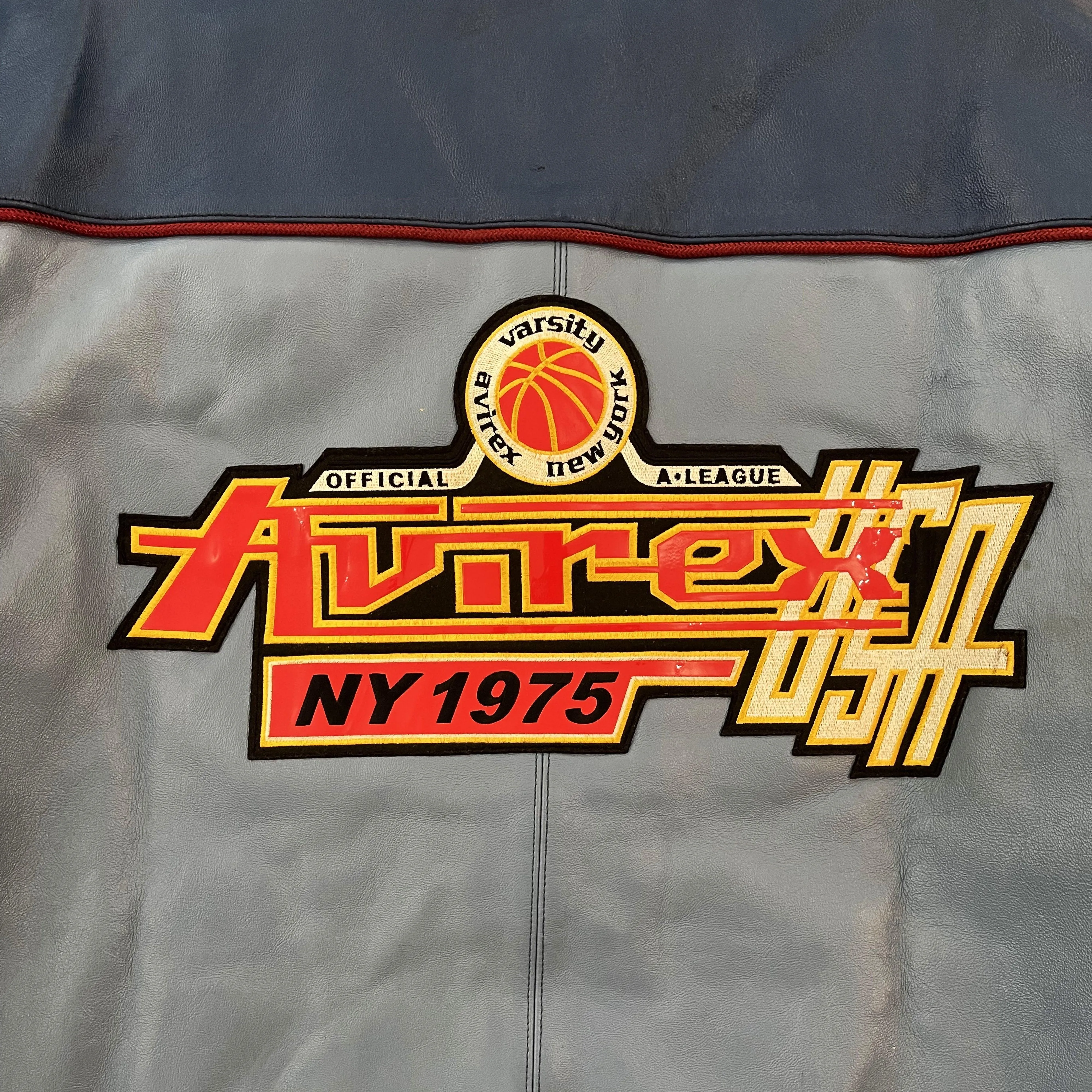 Avirex Leather Varsity Jacket