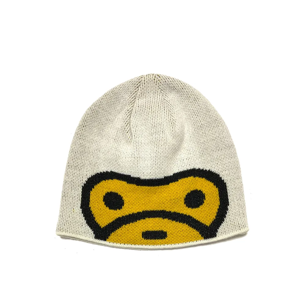 Bape Beanie Baby Milo Hat White