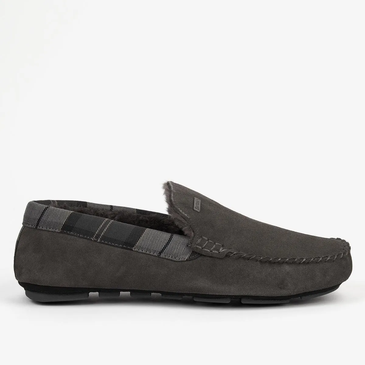 Barbour Monty Men's Slipper | Dark Grey