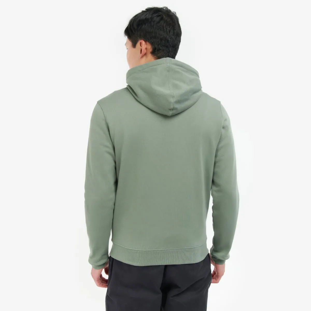 Barbour Wallington Men's Zip Hoodie | Agave Green