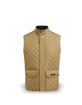 Belstaff Men's Waistcoat Quilted, khaki