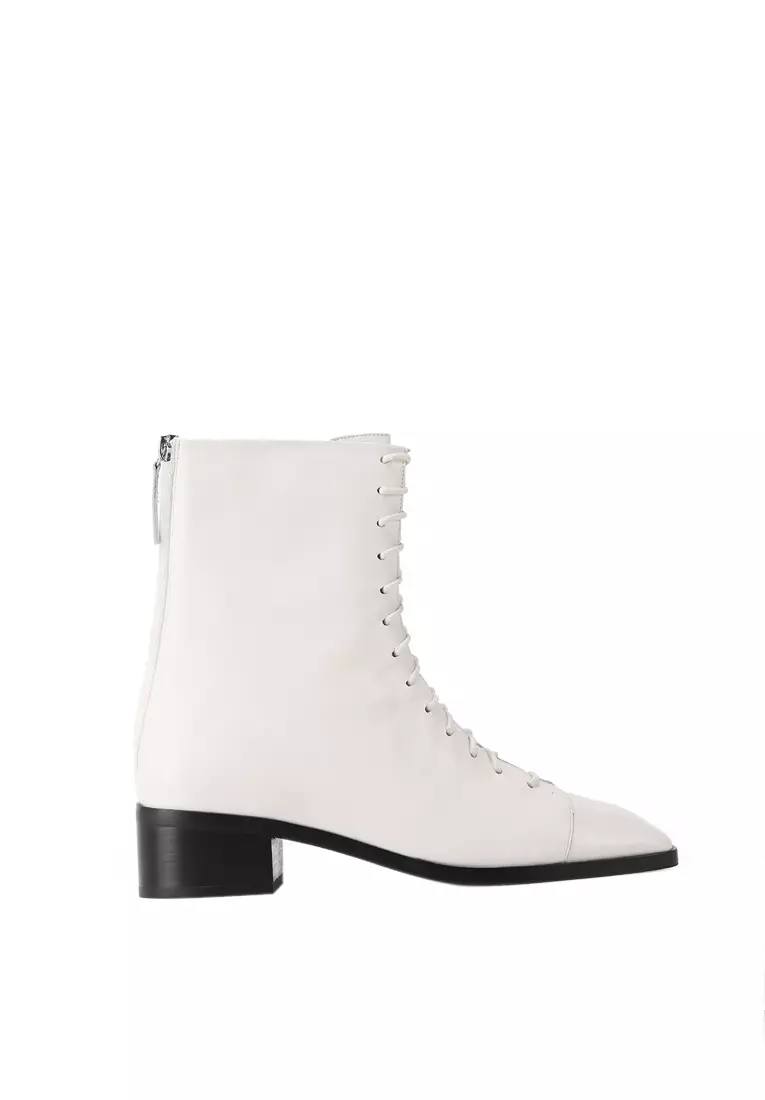 BERACAMY BERACAMY DEJI Tie Zip Boot - Chantilly