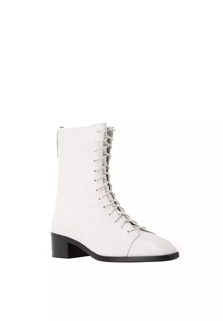 BERACAMY BERACAMY DEJI Tie Zip Boot - Chantilly