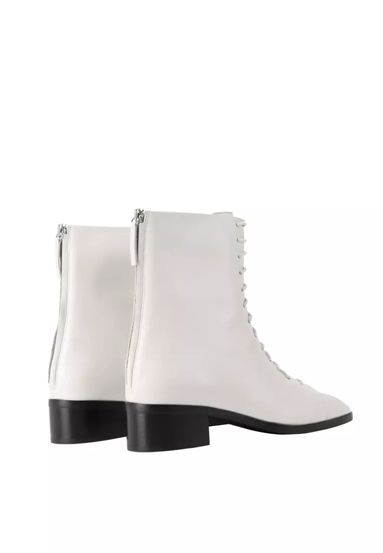 BERACAMY BERACAMY DEJI Tie Zip Boot - Chantilly