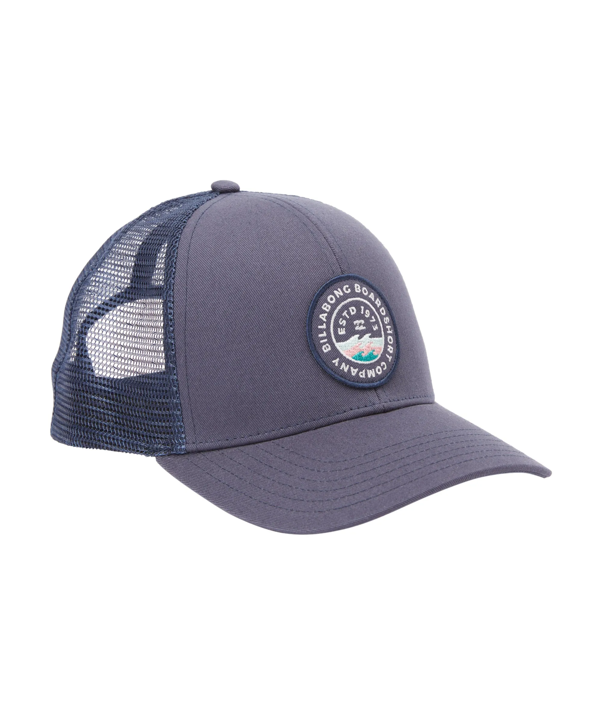 Billabong Youth Walled Trucker Hat-Navy