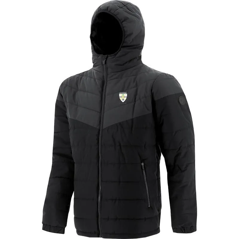 Blacks and Whites GAA Kids' Maddox Hooded Padded Jacket