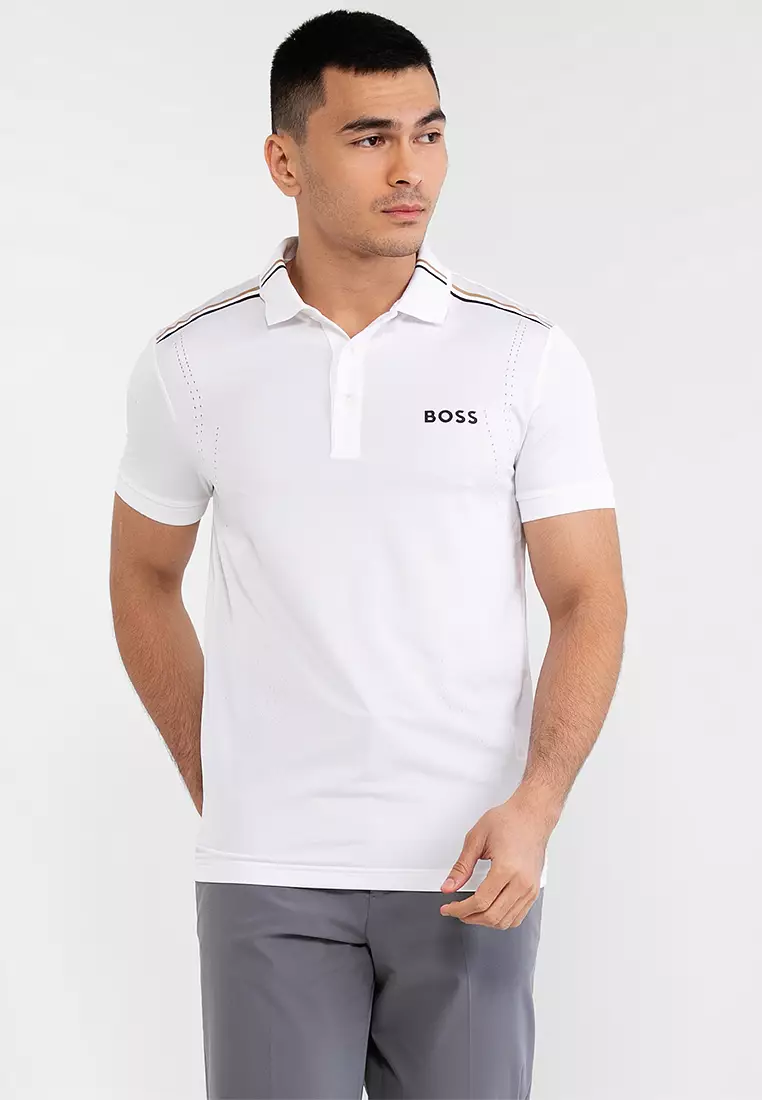 BOSS Techno Jersey Polo Shirt