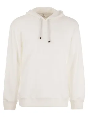 Brunello Cucinelli    Brunello Cucinelli Cotton Fleece Hooded Topwear