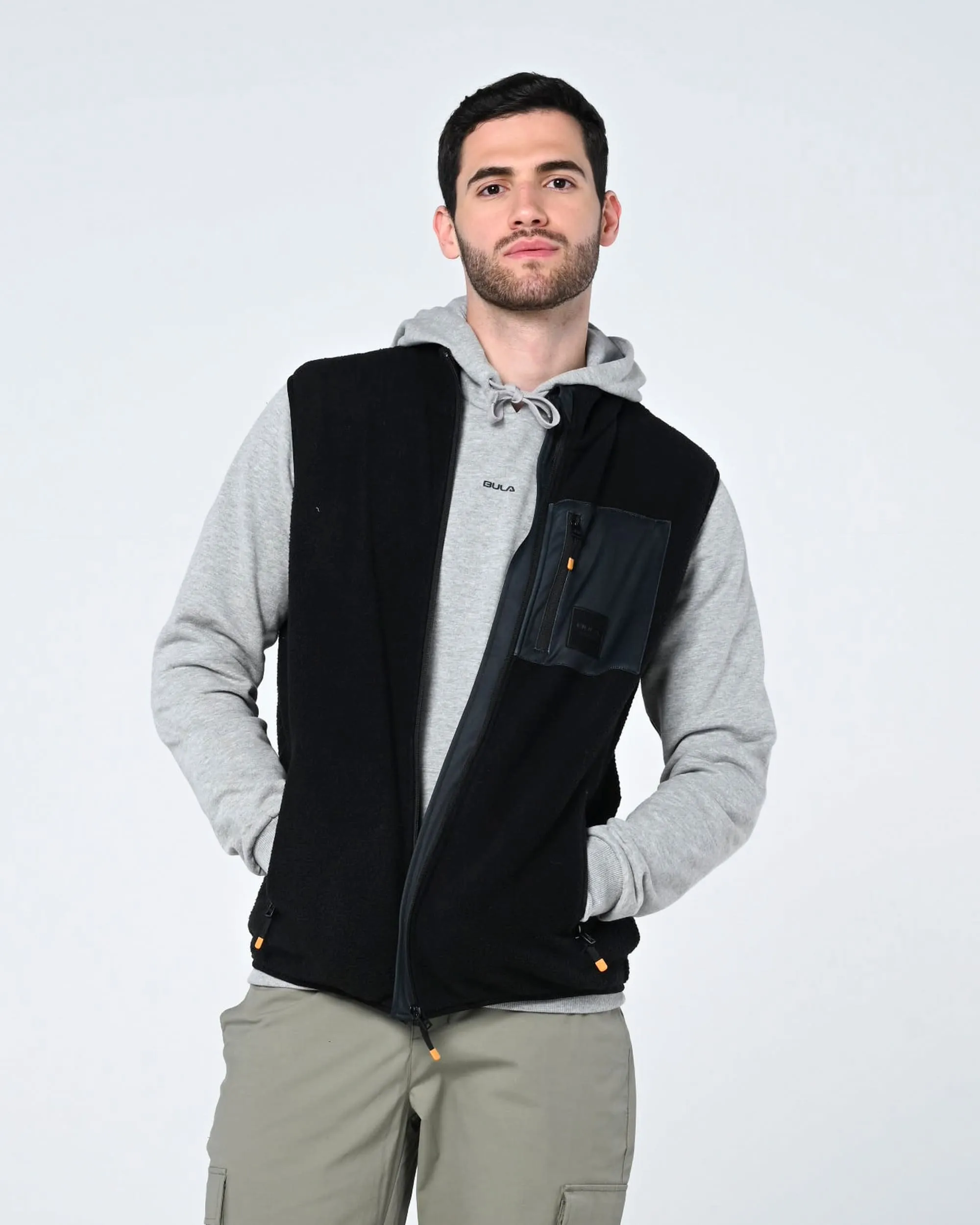 Bula Men's Basecamp Fleece Vest 2.0 Black | Buy Bula Men's Basecamp Fleece Vest 2.0 Black here | Outnorth