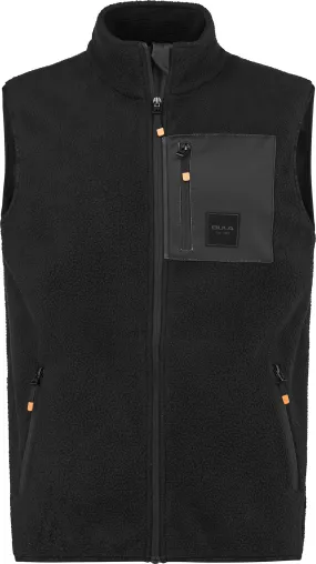 Bula Men's Basecamp Fleece Vest 2.0 Black | Buy Bula Men's Basecamp Fleece Vest 2.0 Black here | Outnorth