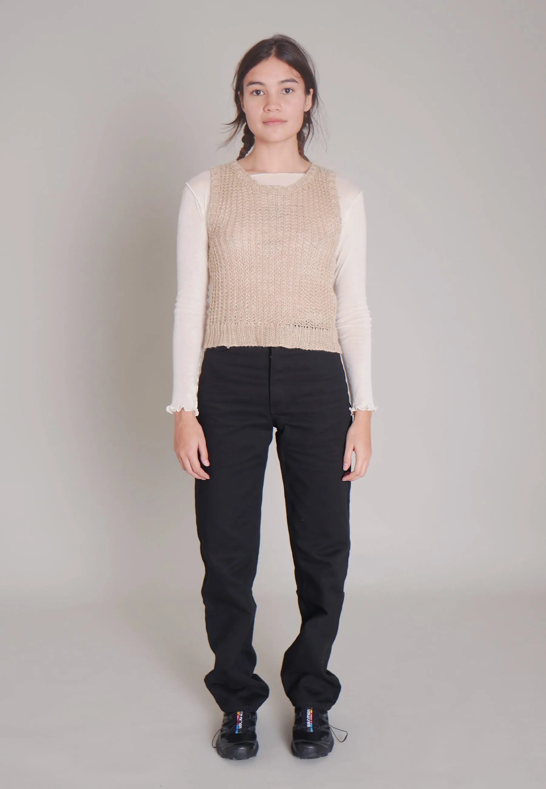 Bulma Tank Knit - natural