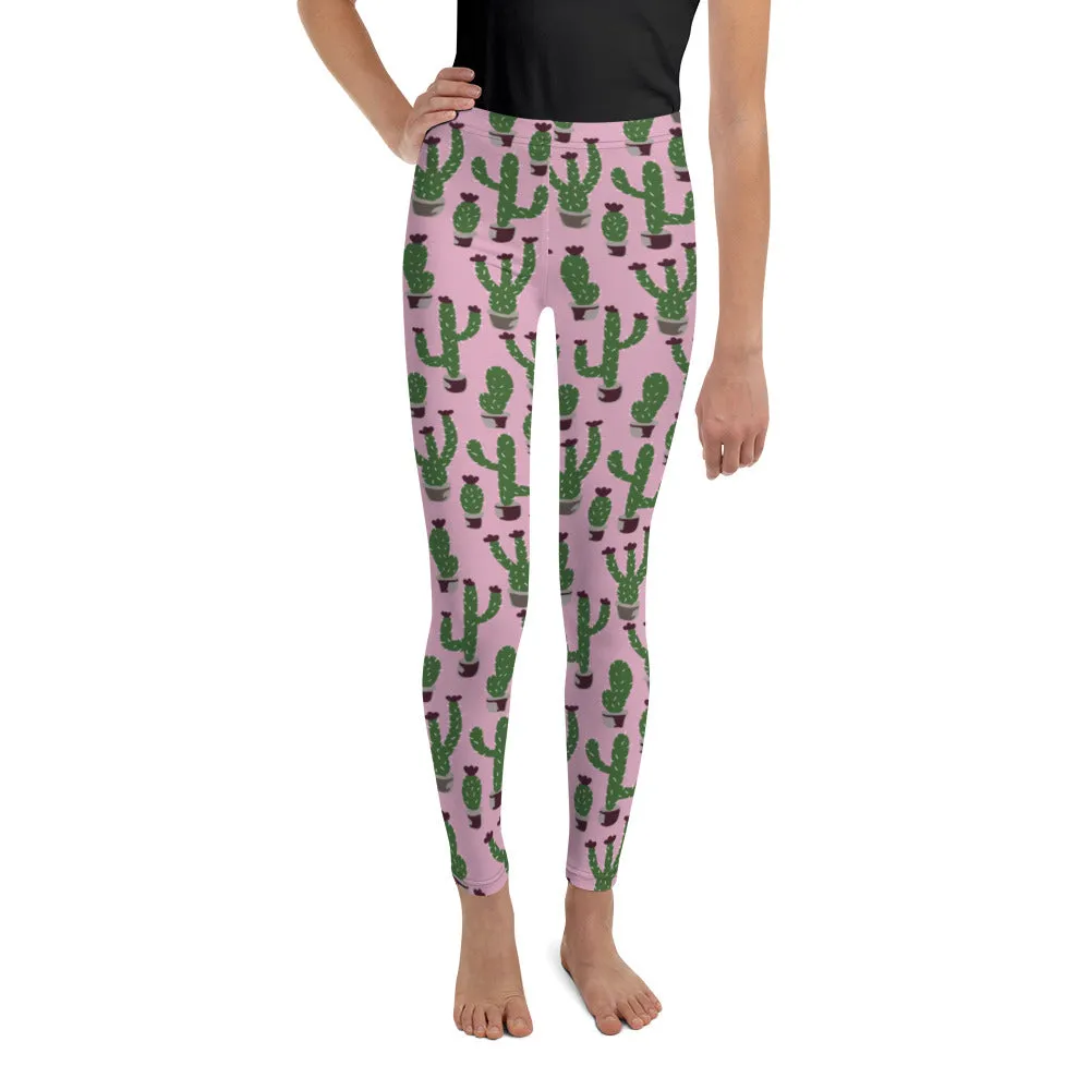 Cactus Love Youth Leggings