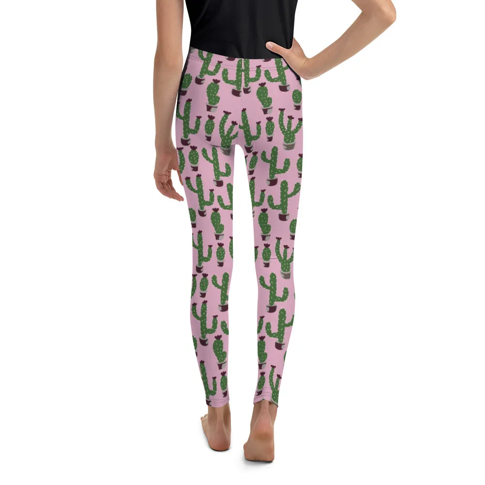 Cactus Love Youth Leggings