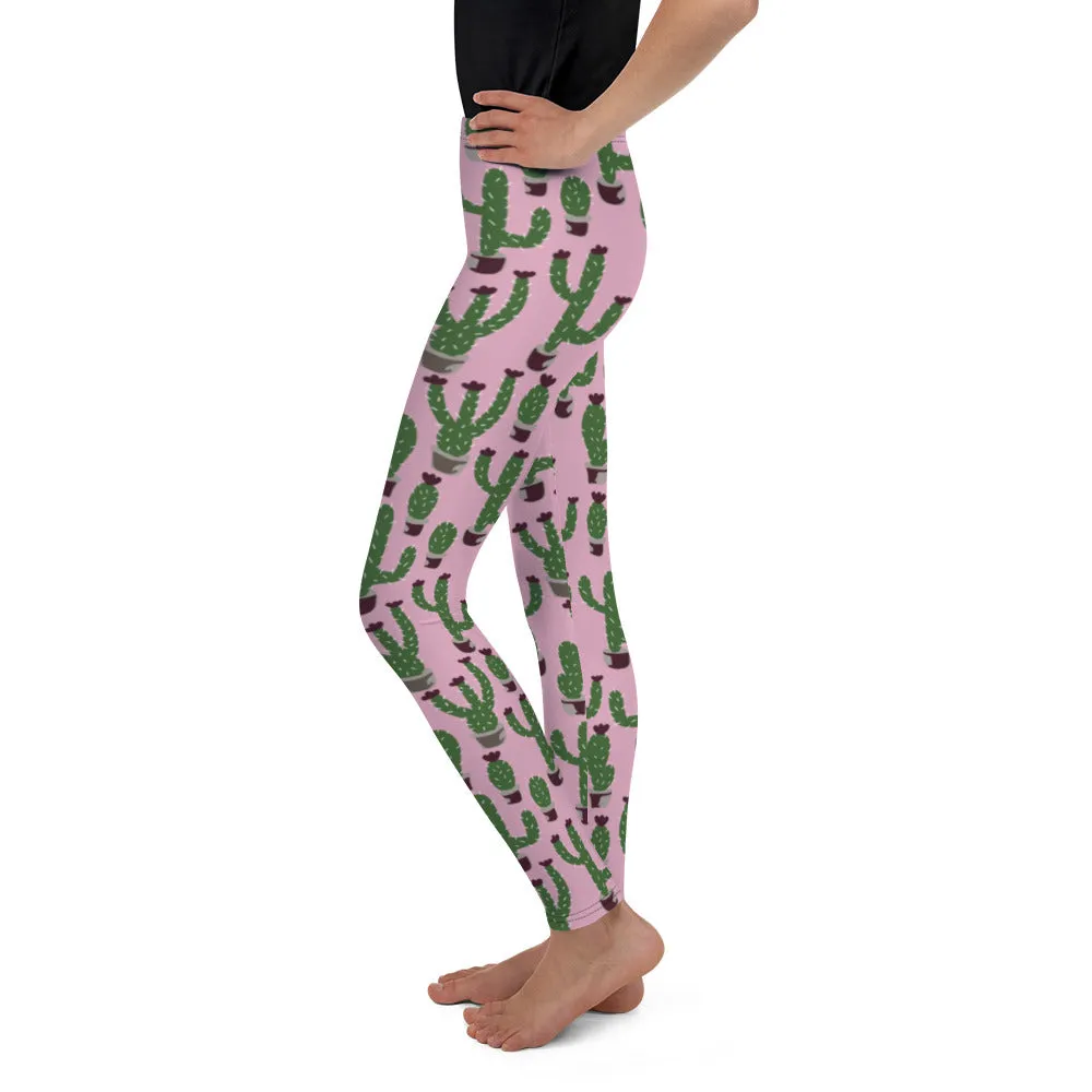 Cactus Love Youth Leggings