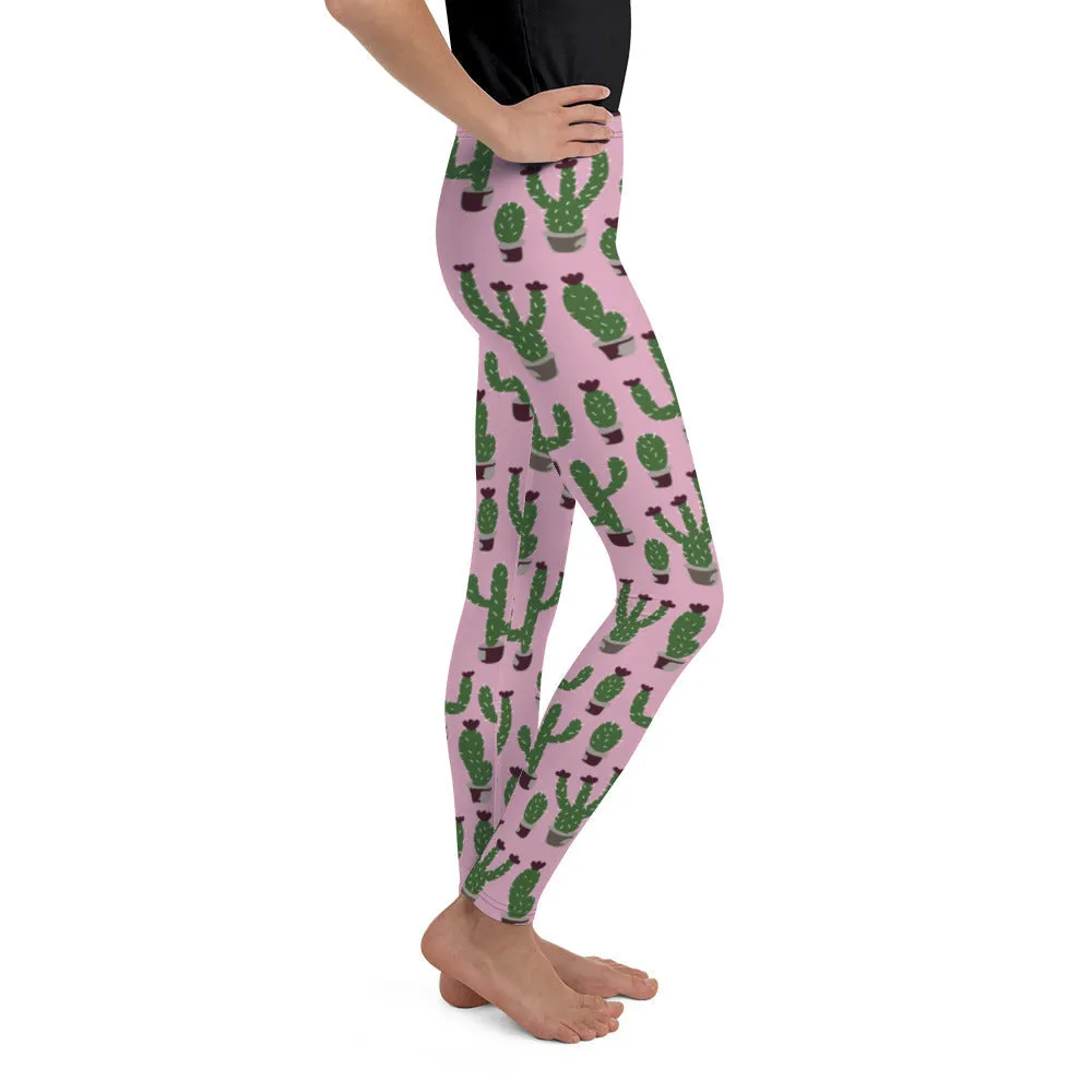 Cactus Love Youth Leggings