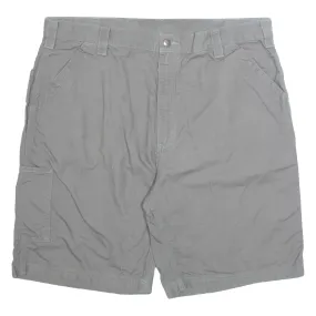 CARHARTT Cargo Carpenter Mens Workwear Shorts Grey XL W40