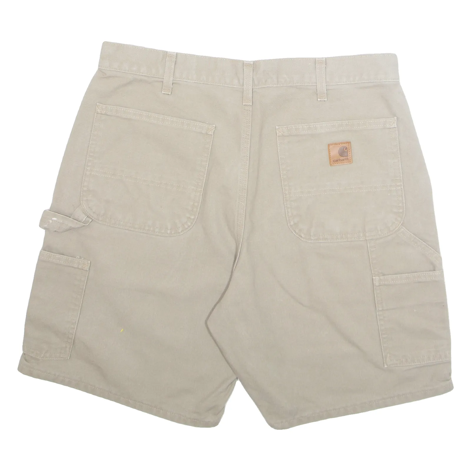 CARHARTT Cargo Carpenter Womens Workwear Shorts Beige M W33