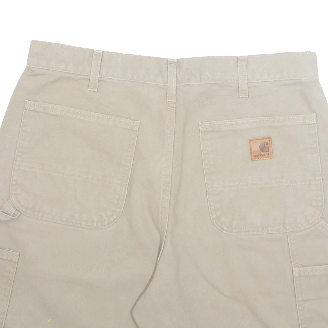 CARHARTT Cargo Carpenter Womens Workwear Shorts Beige M W33