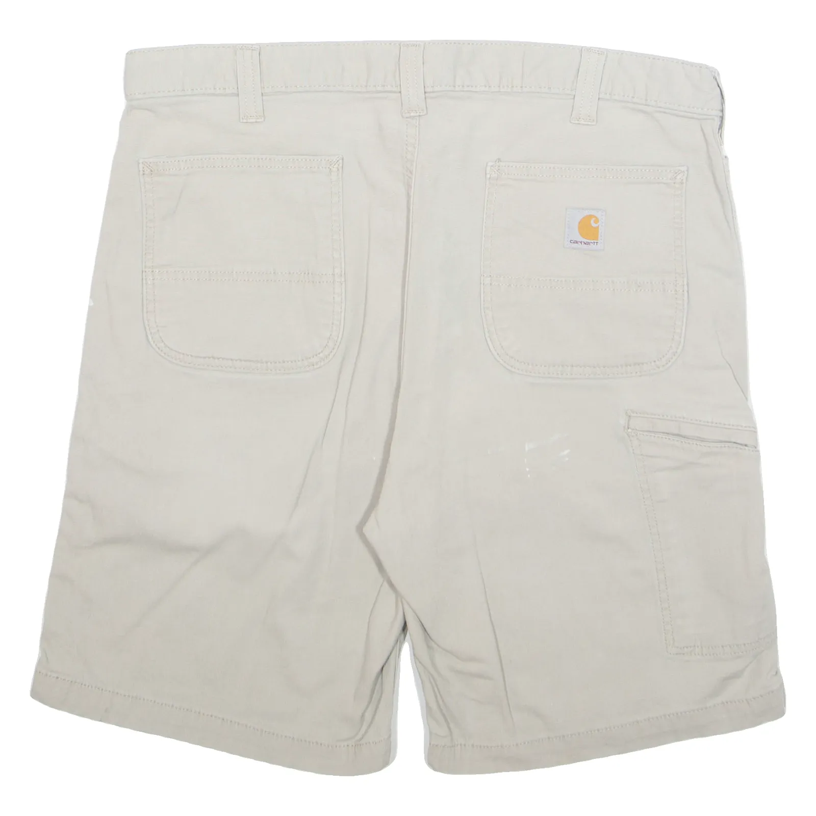 CARHARTT Cargo Mens Workwear Shorts Beige Relaxed XL W38