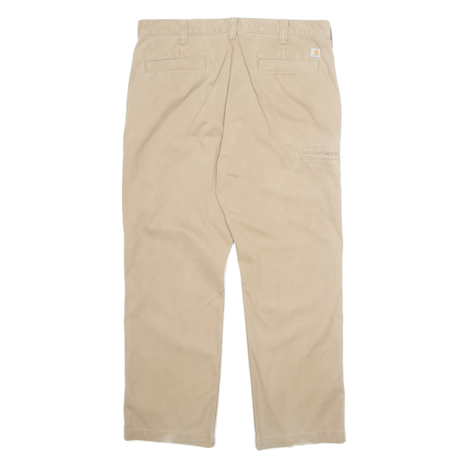 CARHARTT Mens Trousers Beige Regular Straight W36 L30