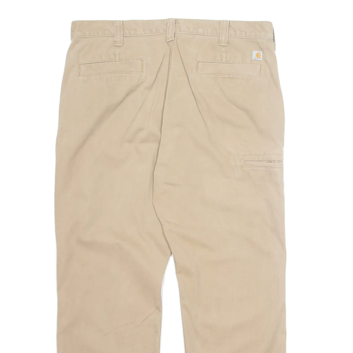 CARHARTT Mens Trousers Beige Regular Straight W36 L30