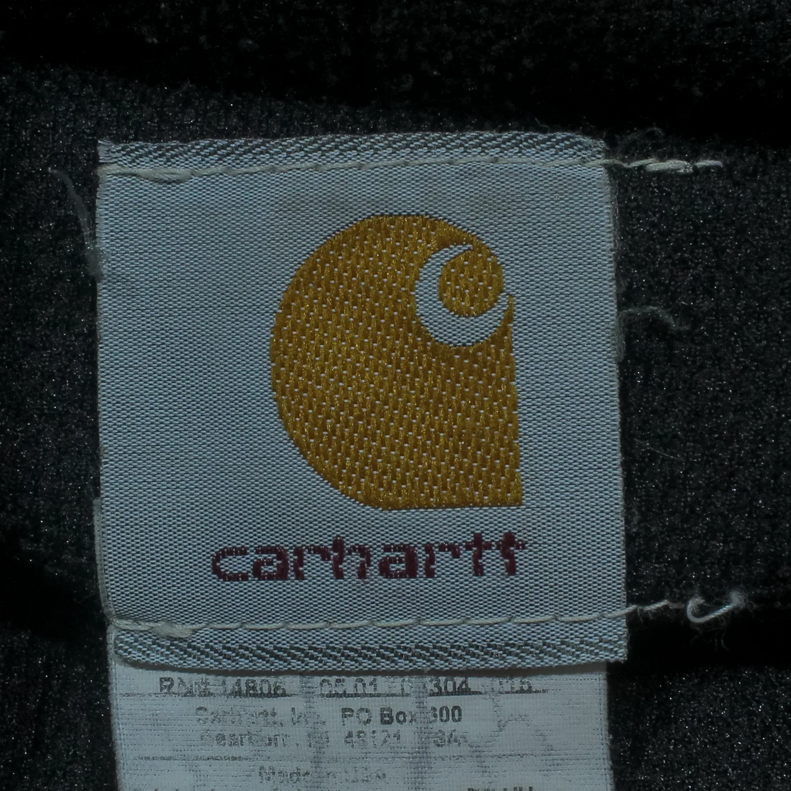 CARHARTT Mens Workwear Jacket Blue USA XL