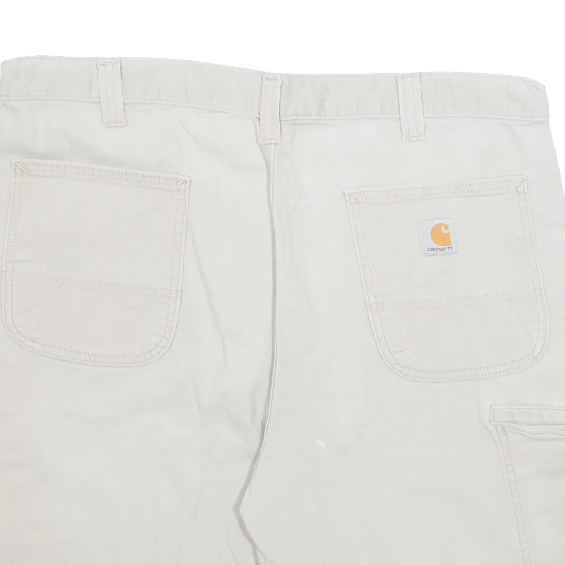 CARHARTT Mens Workwear Shorts Beige Relaxed XL W38