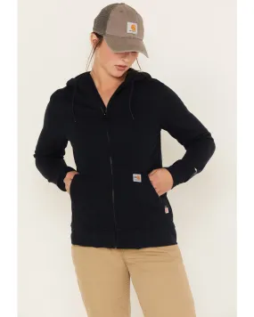 Carhartt Women's Force FR Relaxed Fit Zip Front Sweatshirt Work Hoodie