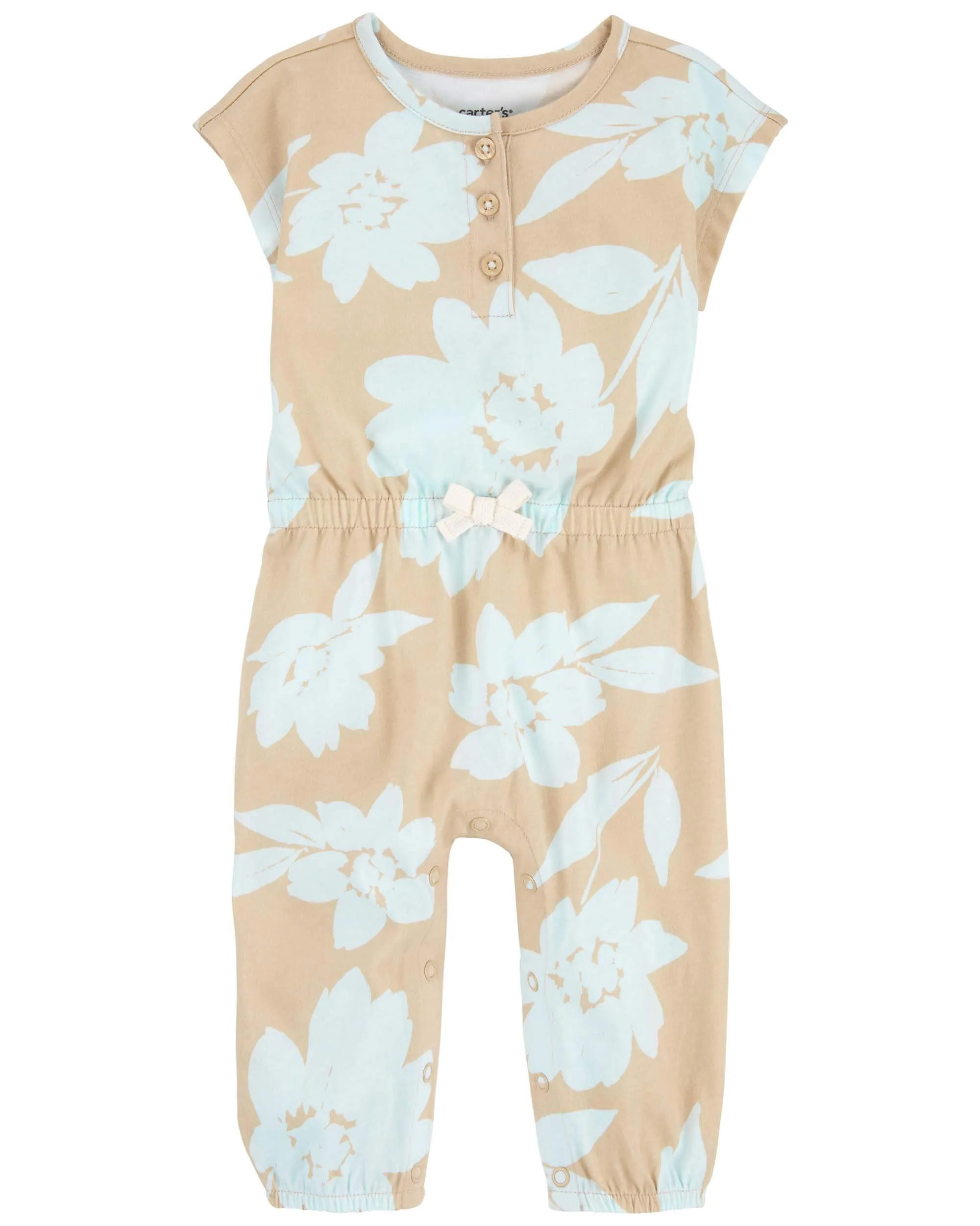 Carter's / OshKosh Baby Floral Jersey Romper