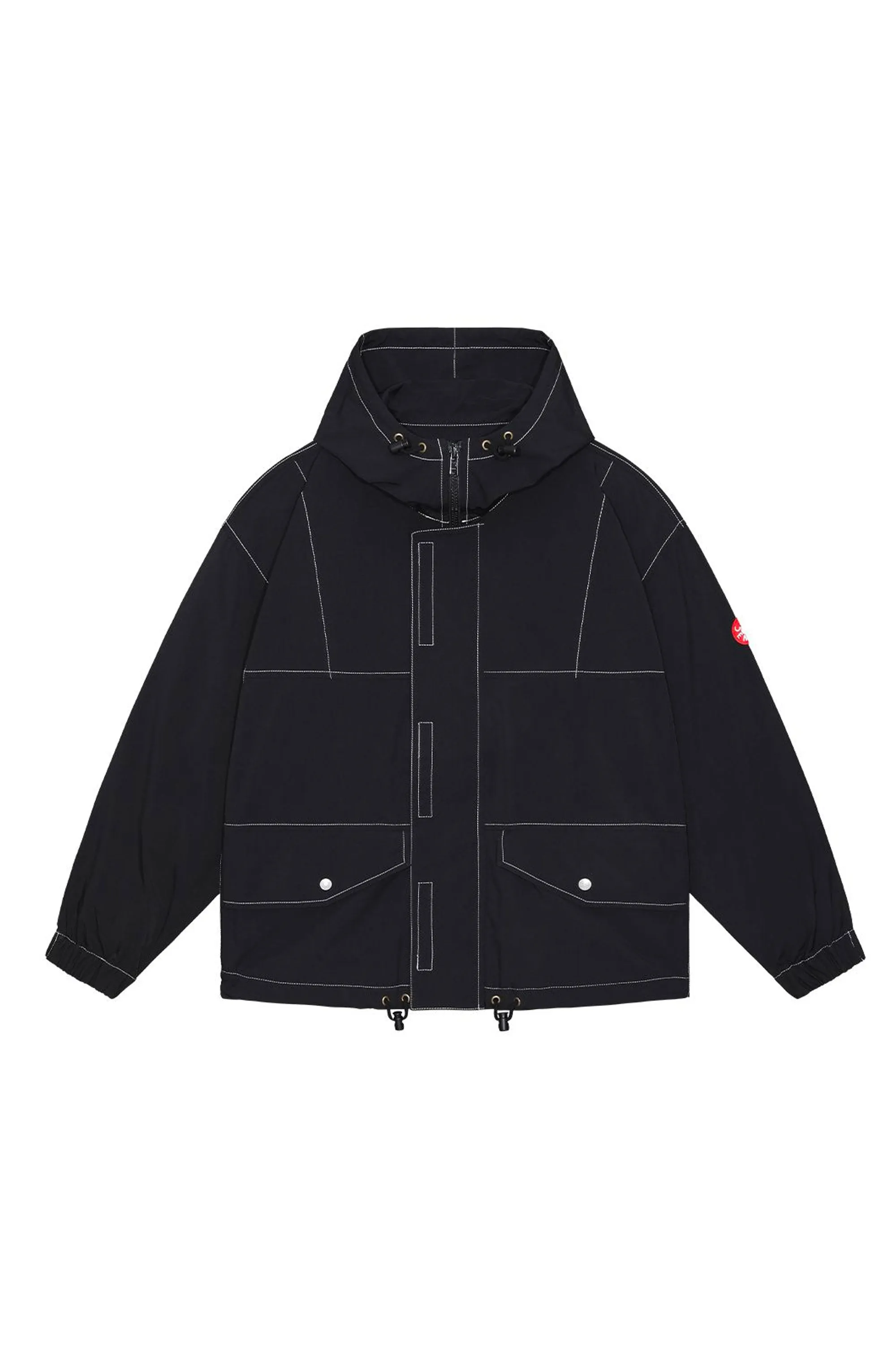 CAV EMPT - CONTRAST STITCH HOOD ZIP JACKET