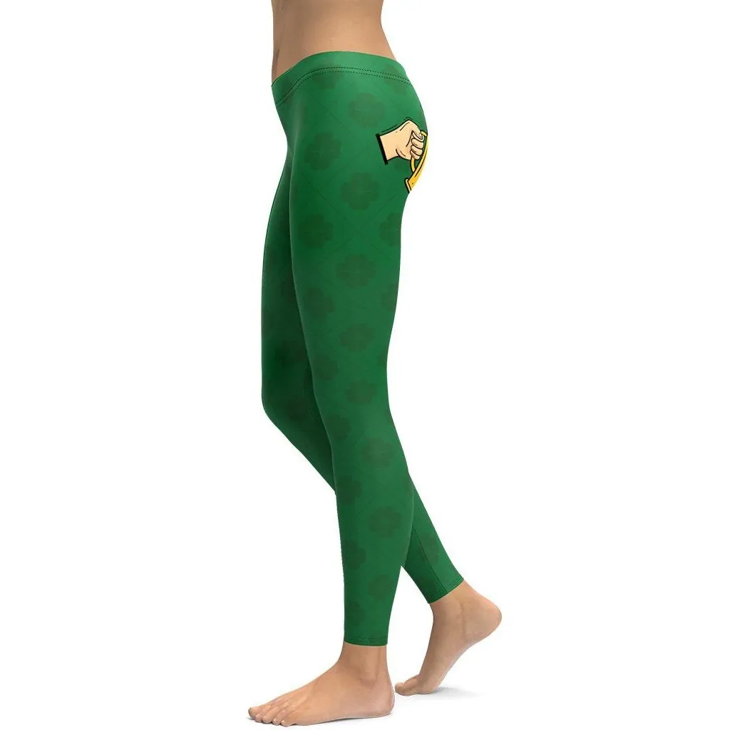 Cheers St. Patrick's Leggings