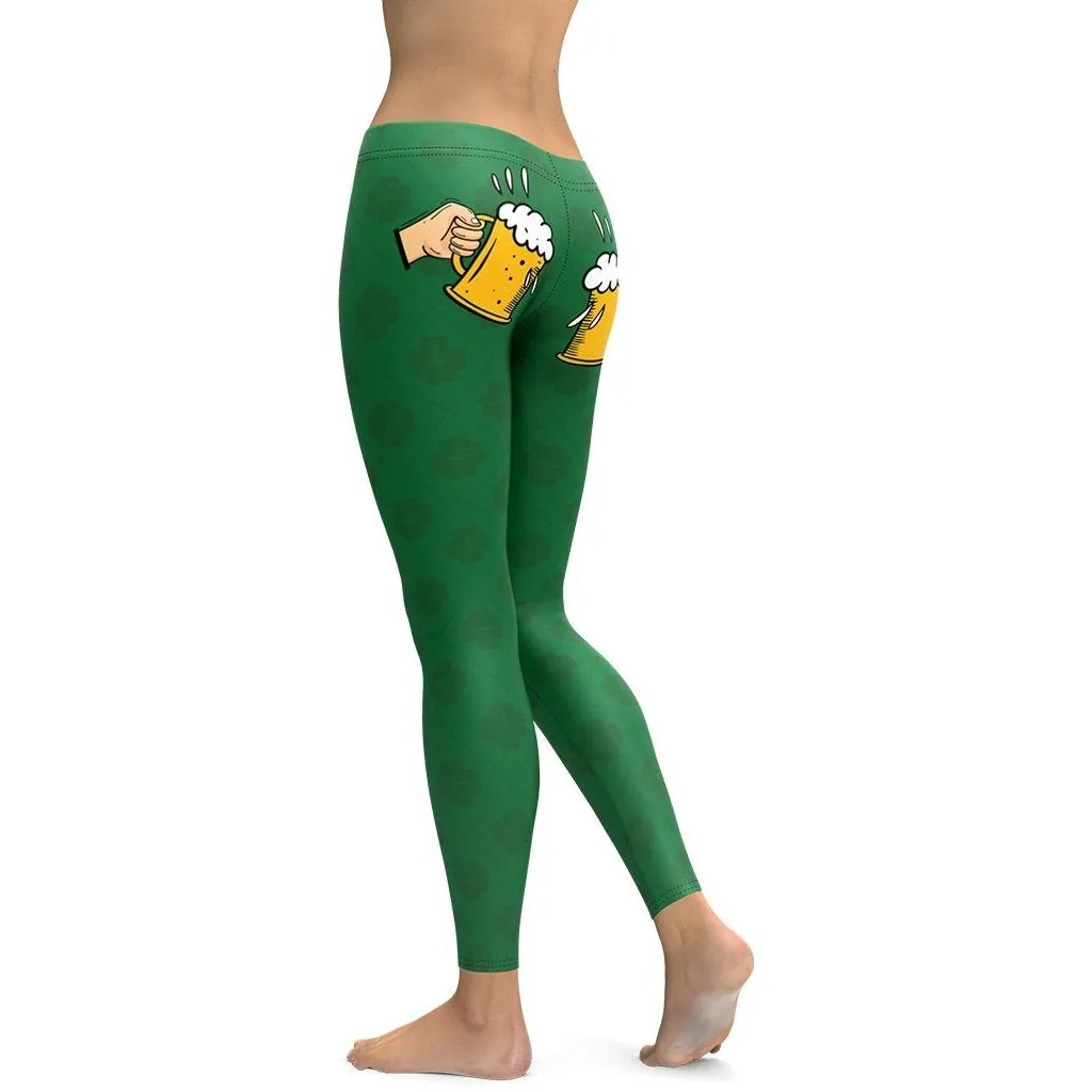 Cheers St. Patrick's Leggings