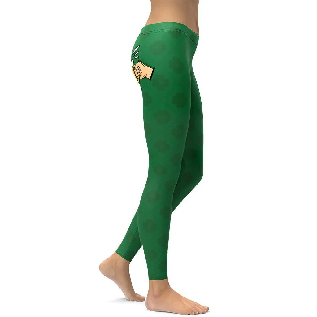 Cheers St. Patrick's Leggings