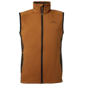 Chevalier Men's Lenzie Fleece Vest Orange/Brown | Buy Chevalier Men's Lenzie Fleece Vest Orange/Brown here | Outnorth